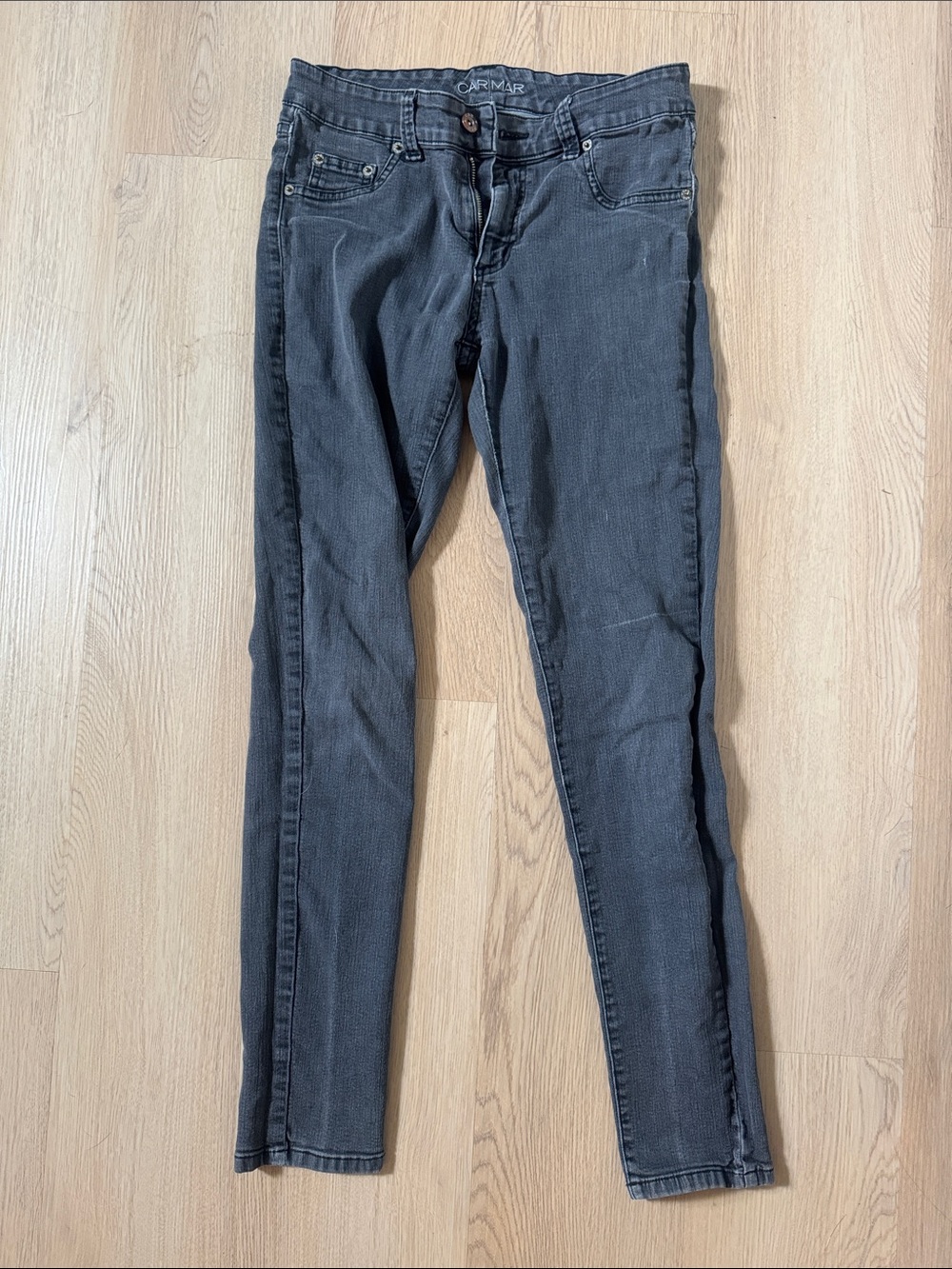 Carmar Charcoal Skinny Jeans